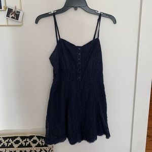 Urban outfitters lace romper